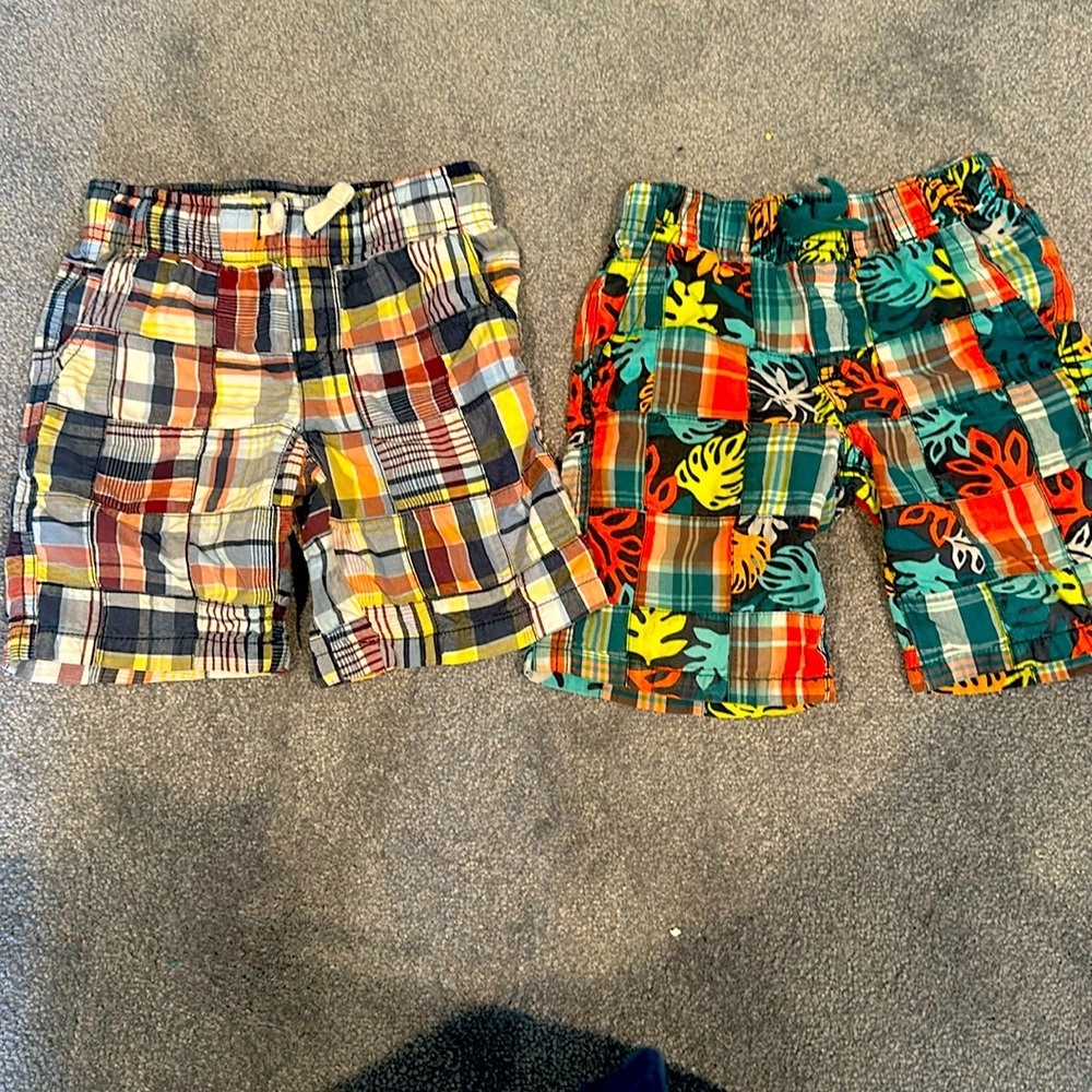 Gymboree 4T drawstring elastic waist shorts.